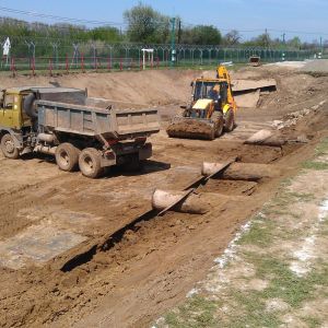 Transpetrol Budkovce - požiarna nádrž Transpetrol Budkovce - požiarna nádrž